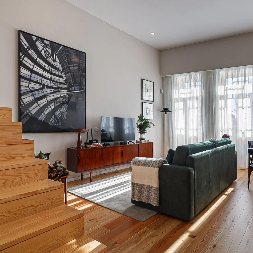 Nhdesign project Art Living: Residential interior with natural light and functional layout