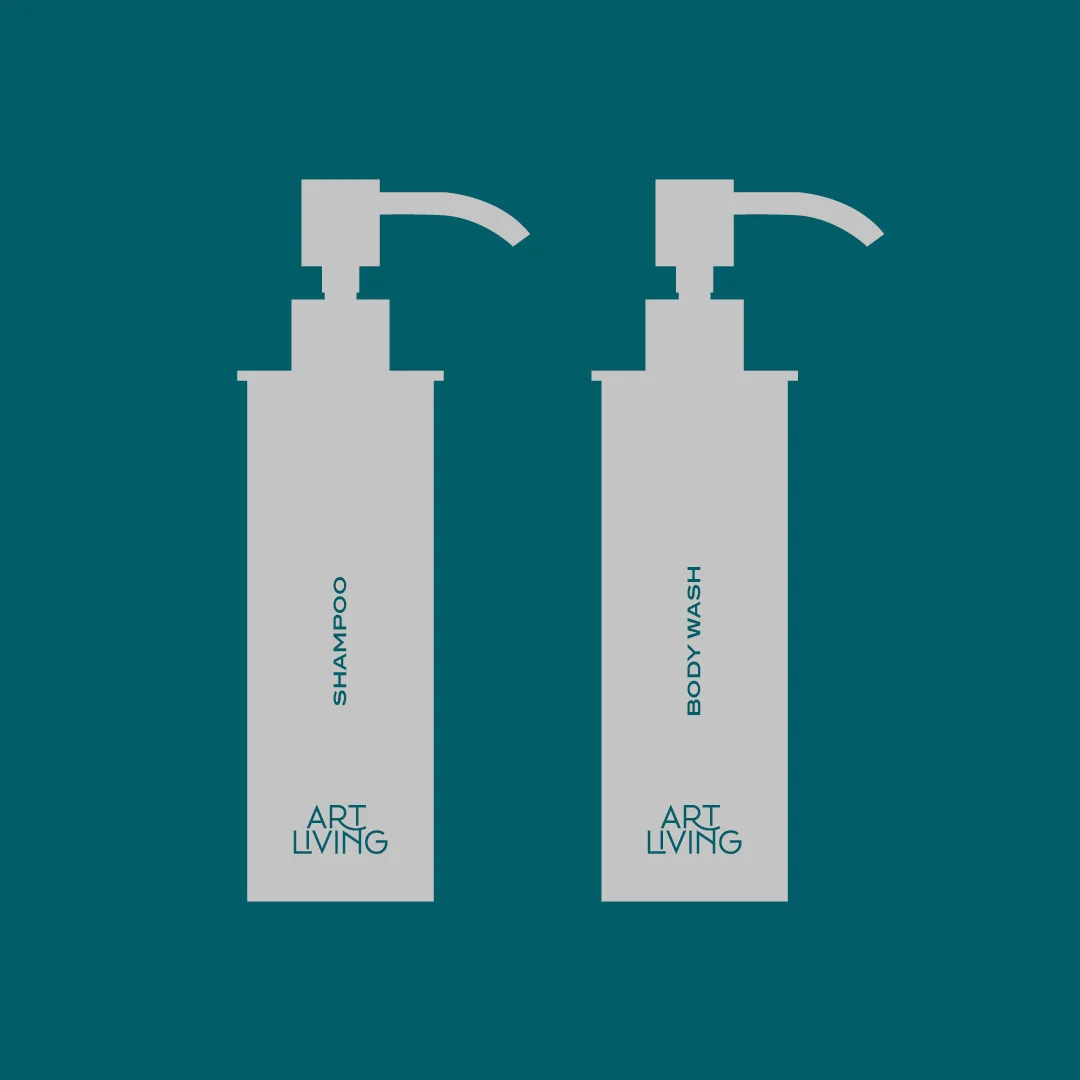 Nhdesign project Art Living: Art Living identity applied to everyday amenity products