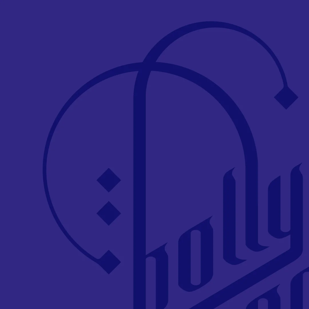 Nhdesign project Bollywood: Close-up of Bollywood logo in yellow on purple background