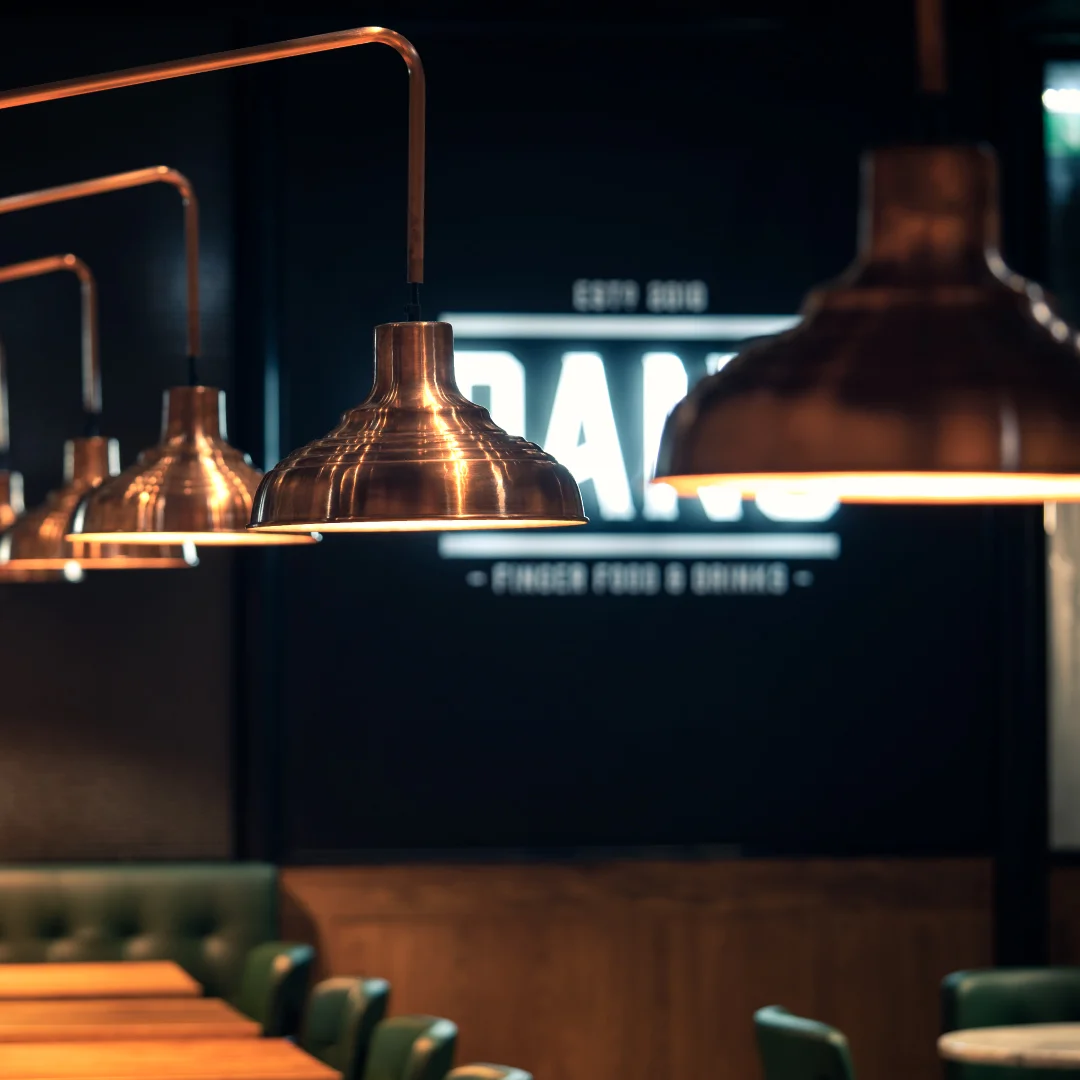 Nhdesign project DANS: Illuminated DANS counter with modern and cozy atmosphere