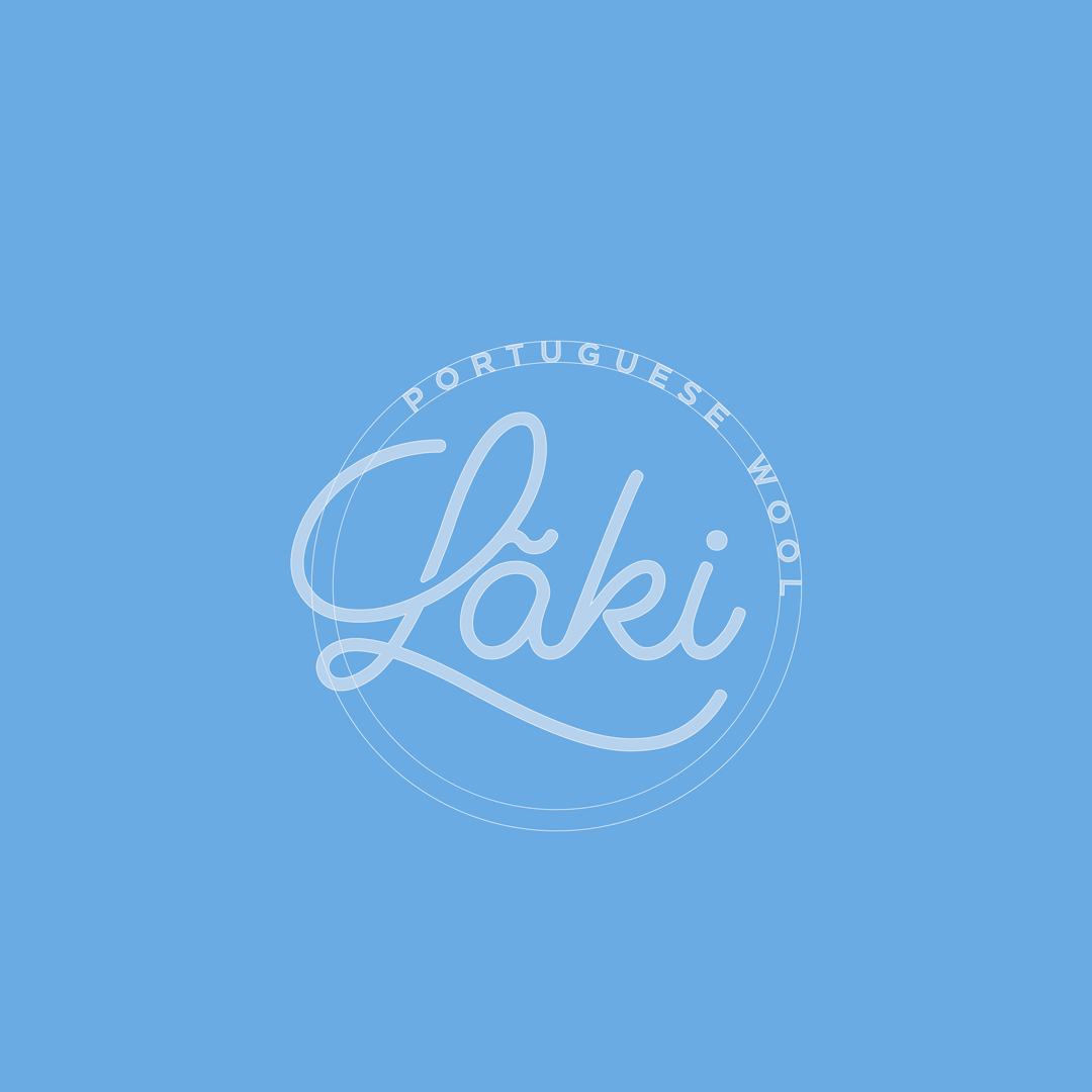 Nhdesign project Lãki: Lãki logo construction grid