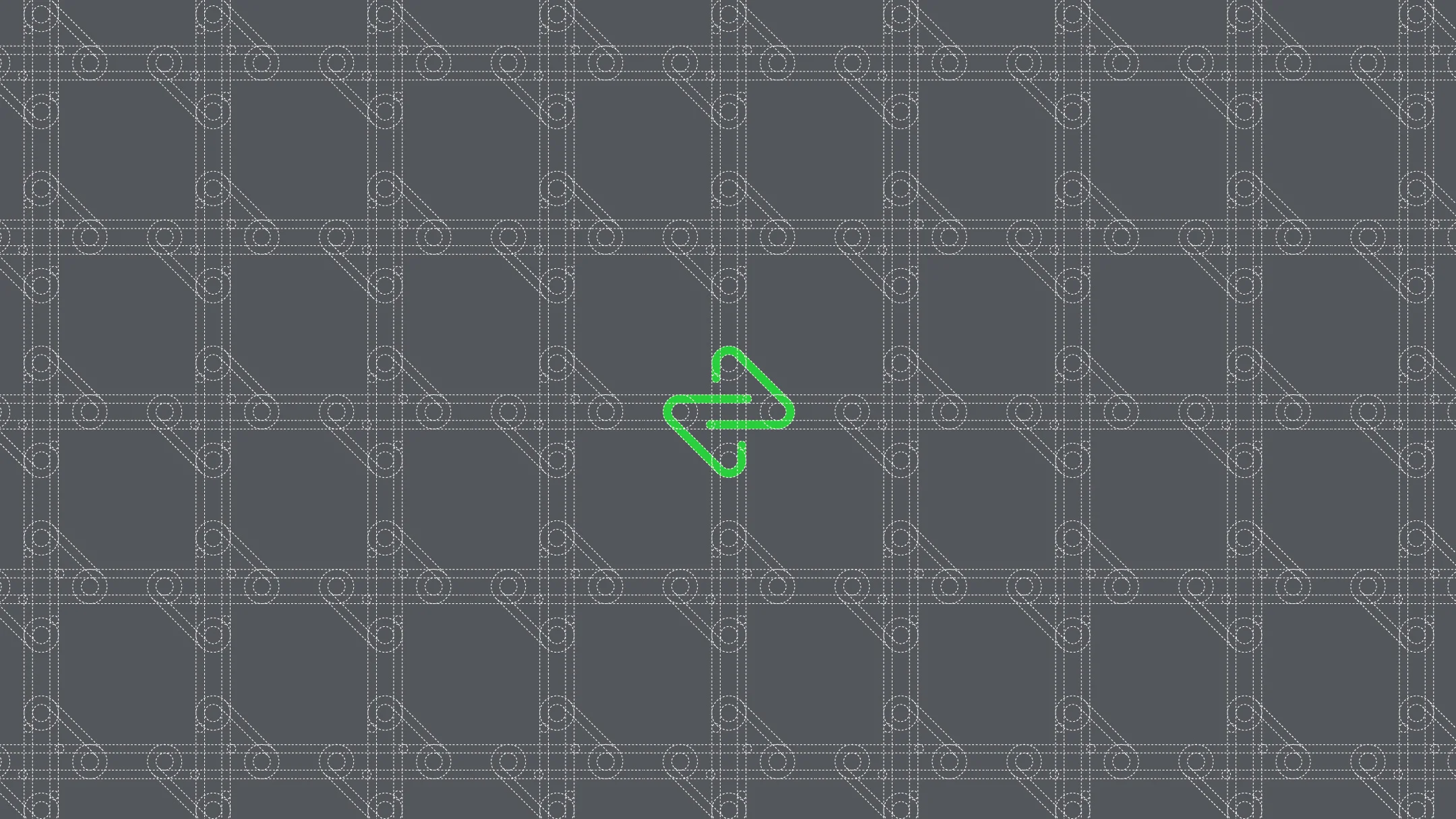 Nhdesign project NB Klima: Pattern with NB Klima logo elements in grey and green