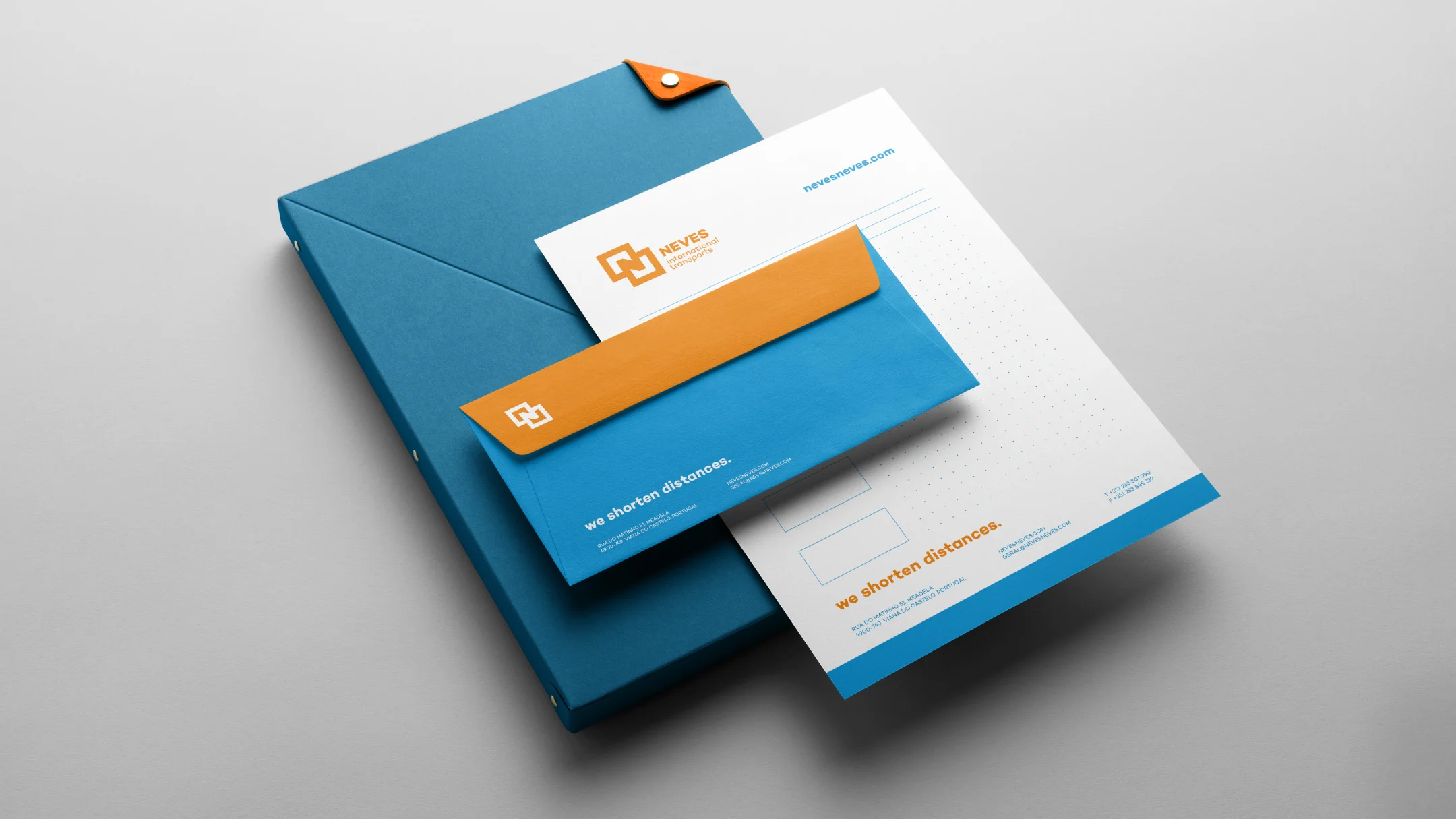 Nhdesign project Neves International Transports: Neves' Stationery