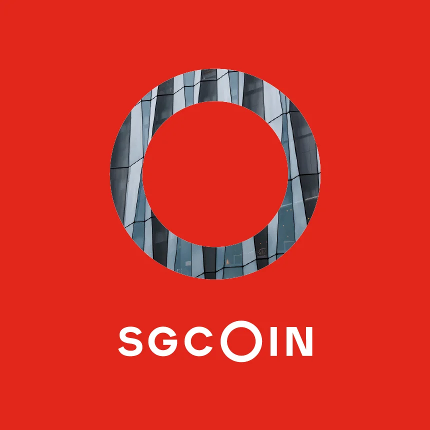 Nhdesign project SGCOIN: Symbol variation applied on a solid background