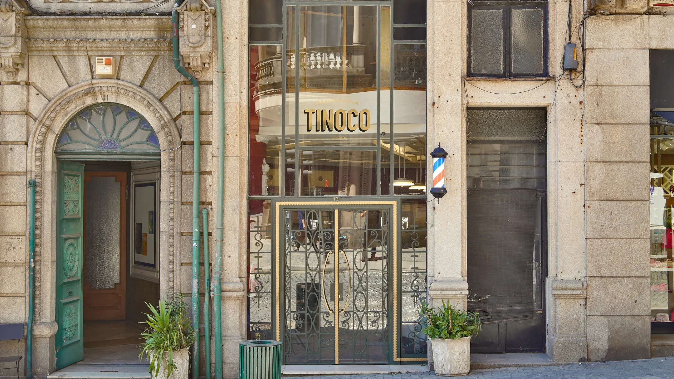 Highlight do projeto Barbearia Tinoco da Nhdesign