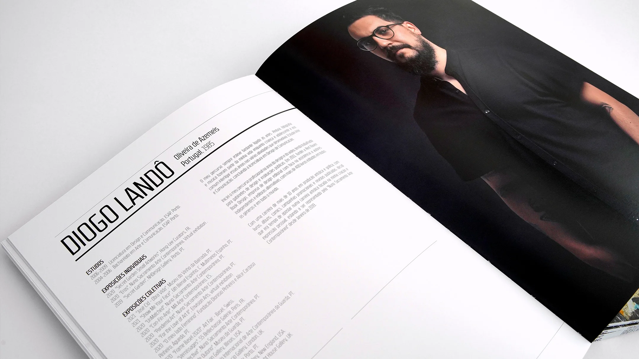 Nhdesign project Iconic: Page from Diogo Landô's catalog, Iconic