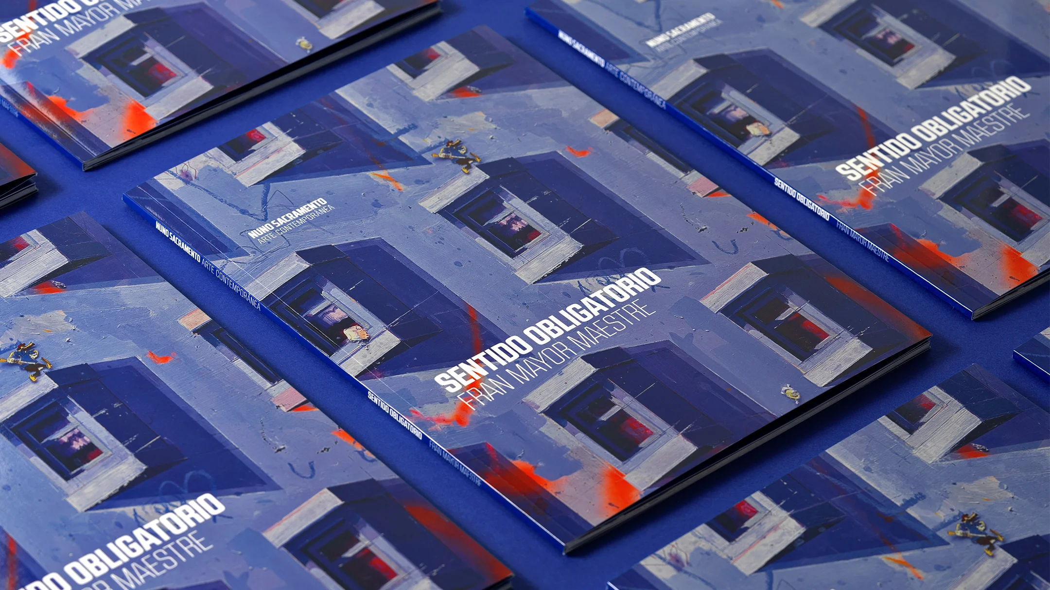 Projeto Sentido Obligatorio da Nhdesign: Capas, catálogo Sentido Obligatorio