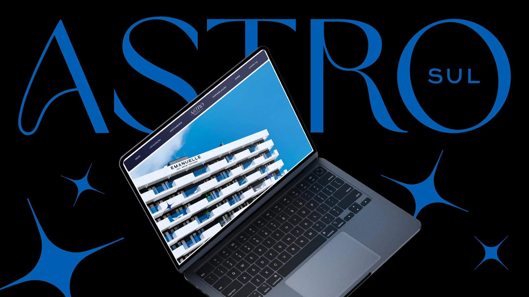 Highlight do projeto Astro Sul da Nhdesign