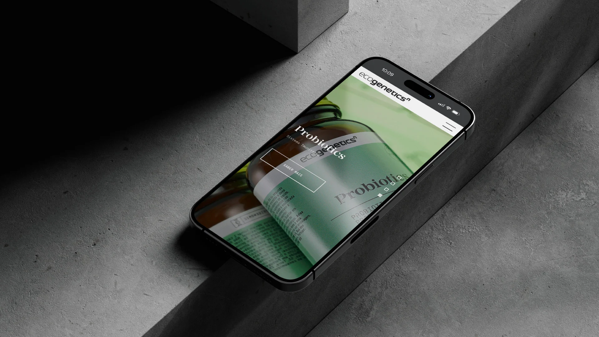 Highlight do projeto EcogeneticsN da Nhdesign