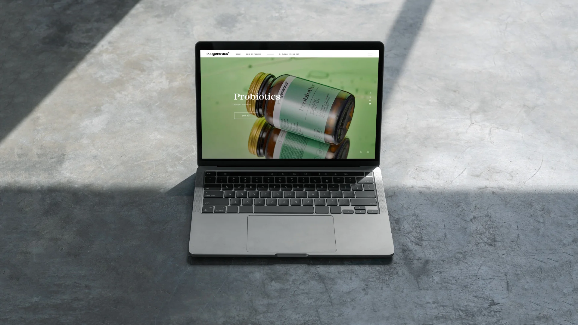 Projeto EcogeneticsN da Nhdesign: Site resposivo