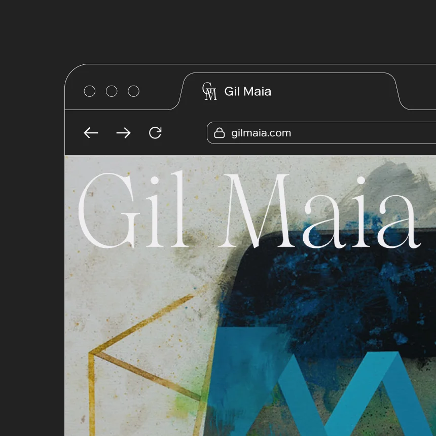 Nhdesign project Gil Maia: Reduced-size logo