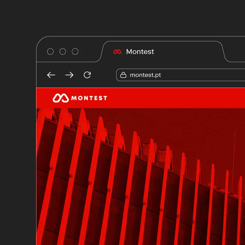 Projeto Montest da Nhdesign: Logotipo de tamanho reduzido