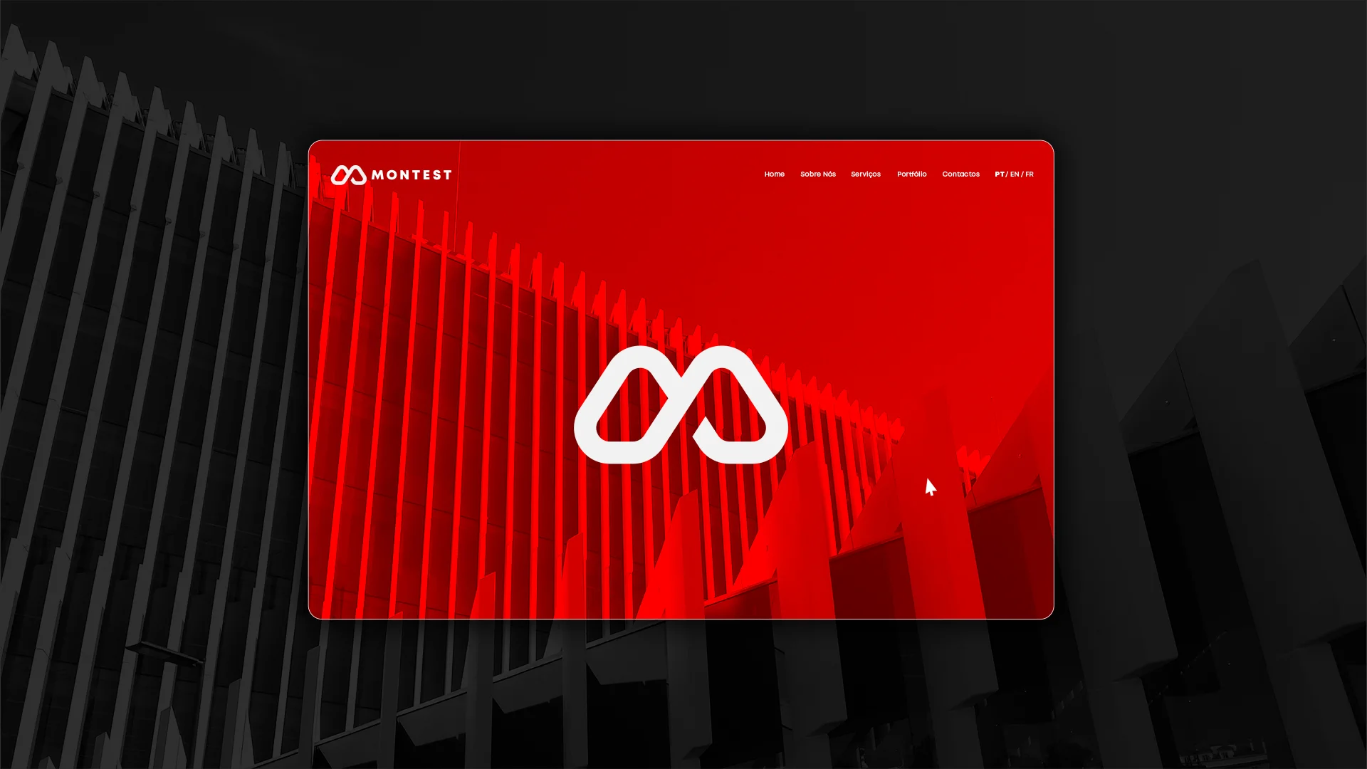 Highlight do projeto Montest da Nhdesign