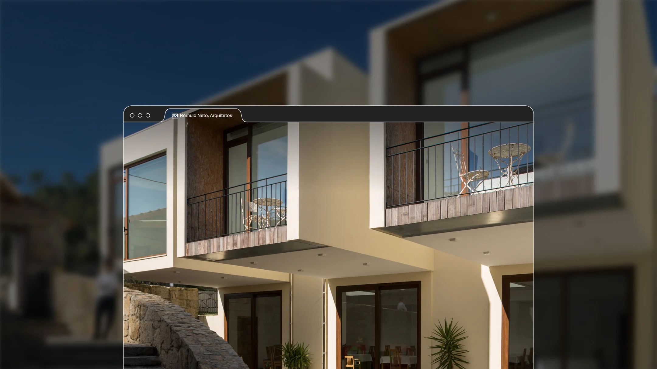 Projeto Rómulo Neto, Arquitetos da Nhdesign