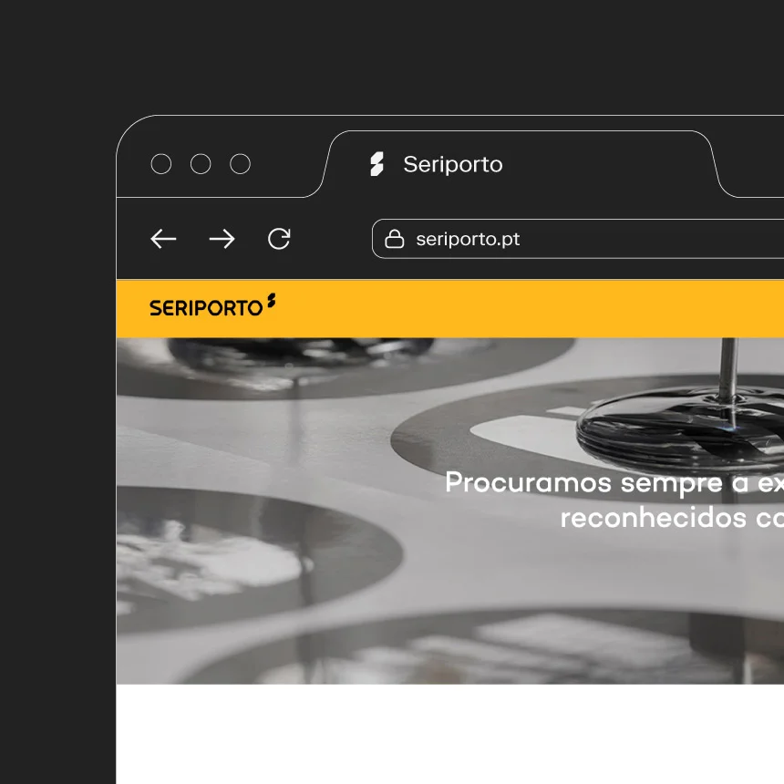 Nhdesign project Seriporto: Reduced-size logo